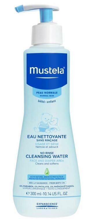 Mustela No Rinse Cleansing Water 300ml | Durulama Gerektirmeyen Temizleme Suyu