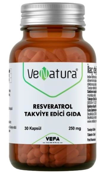 Venatura Resveratrol 250mg 30 Kapsül