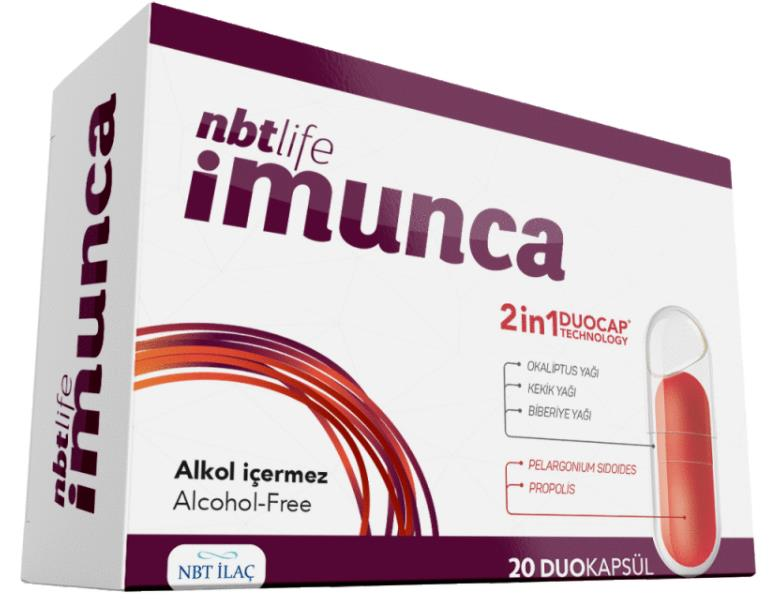 Nbt Life Imunca 20 Duo Kapsül