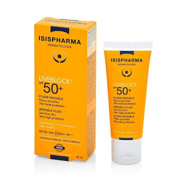 Isis Pharma Uveblock SPF50+ Insivible Fluid 40ml