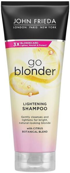 John Frieda Go Blonder Lightening Shampoo 250 ml | Sarı Saçlara Özel Şampuan