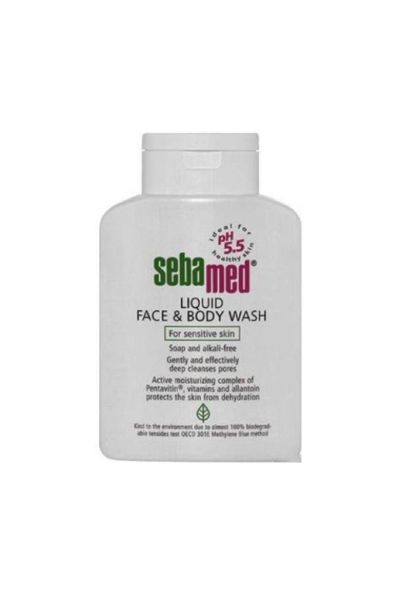 Sebamed Yüz ve Vücut Temizleyici Likit 200ml | Hassas Ciltler