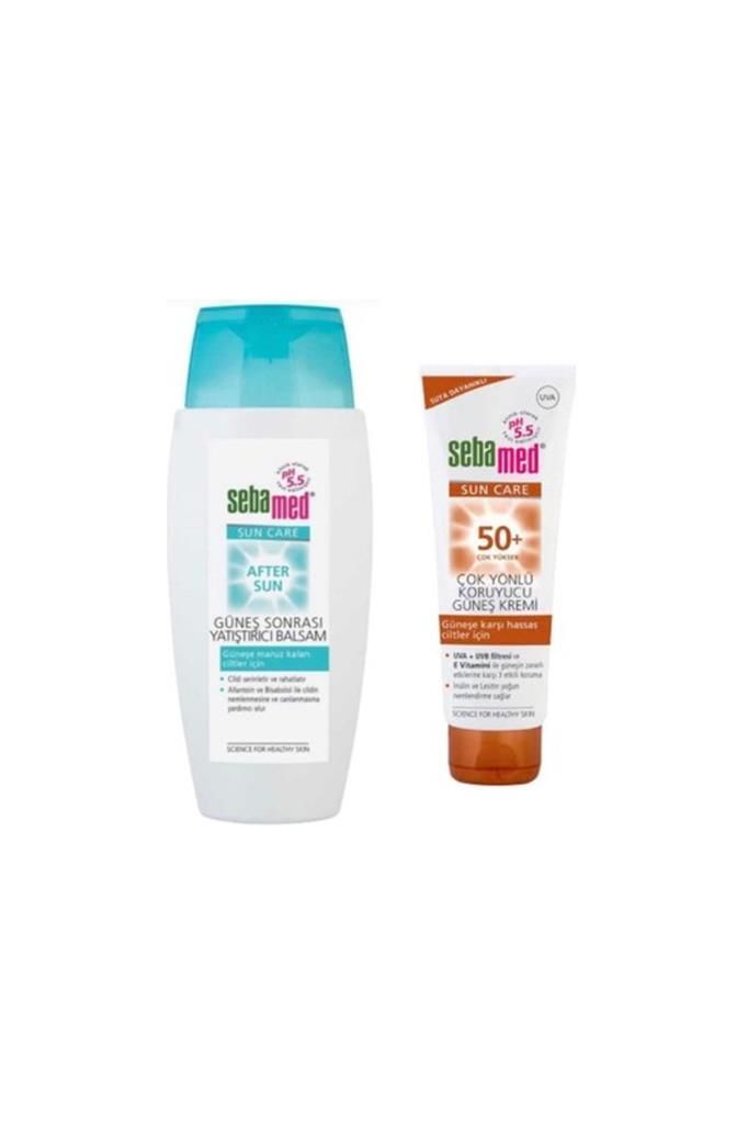 Sebamed Sun Care SPF50+ Güneş Kremi 75ml + After Sun 100ml | Avantajlı Paket