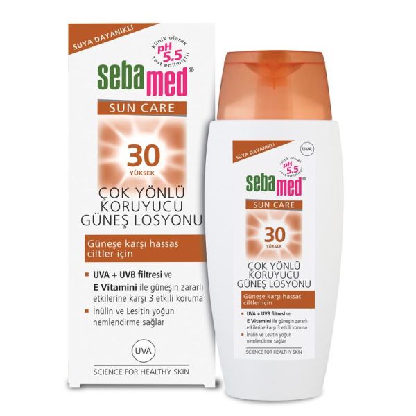 Sebamed Sun Care SPF30+ Çok Yönlü Koruyucu Güneş Losyonu 150ml