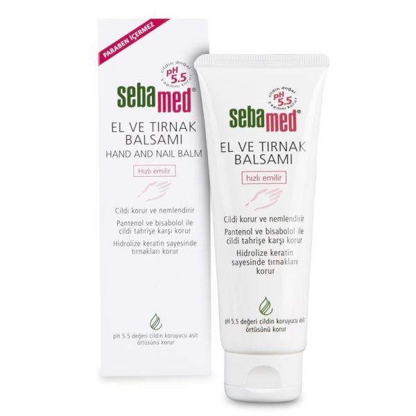 Sebamed Nemlendirici El ve Tırnak Kremi 75ml | Normal ve Hassas Ciltler