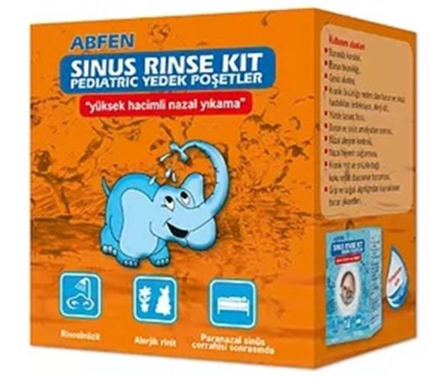 Abfen Sinus Rinse Pediatrik Nazal Yıkama Yedek Poşet 50 Adet