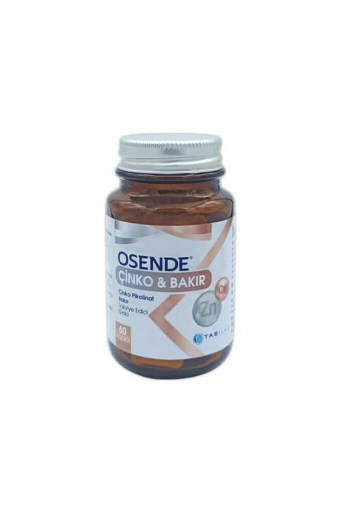 Osende Çinko Pikolinat Bakır 60 Kapsül