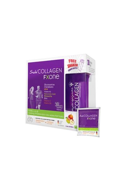 Suda Collagen FXone Glucosamine Chondroitin Type 1,2,3 Kolajen 13gr  | 30 Saşe