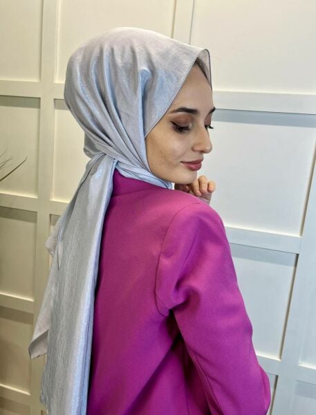 Harem Scarf Brisa Vual Şal 00816 GÜMÜŞ