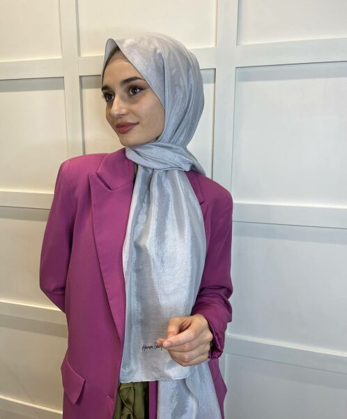 Harem Scarf Brisa Vual Şal 00816 GÜMÜŞ