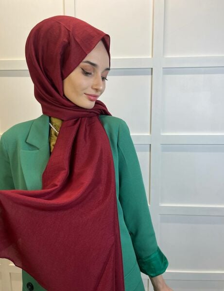 Harem Scarf Brisa Vual Şal 00816 BORDO
