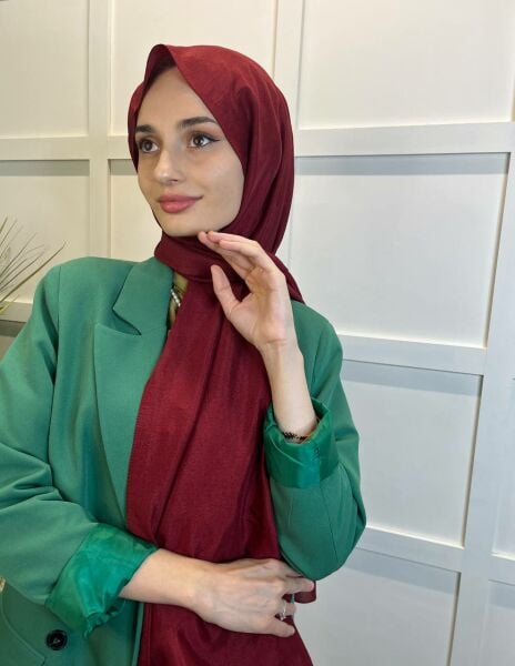 Harem Scarf Brisa Vual Şal 00816 BORDO