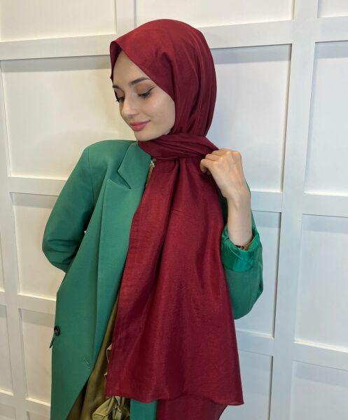 Harem Scarf Brisa Vual Şal 00816 BORDO