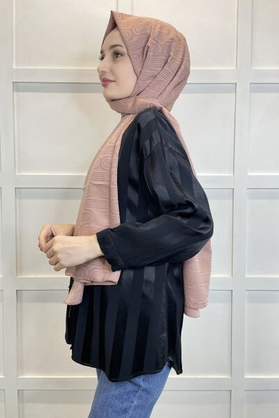 Cardion Capri Jacquard Shawl - Capri Fabric Jacquard Patterned Shawl 01119 DARK ROSE DRY