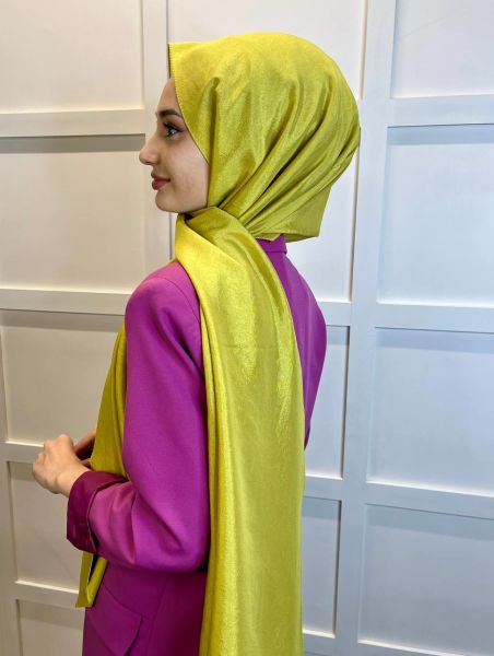 Harem Scarf Brisa Vual Şal 00816 FISTIK YEŞİLİ