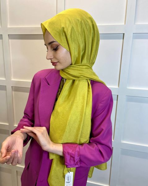 Harem Scarf Brisa Vual Şal 00816 FISTIK YEŞİLİ