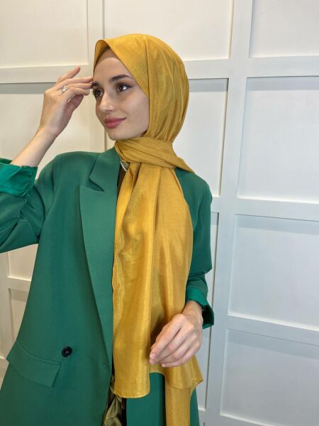 Harem Scarf Brisa Vual Şal 00816 SAFRAN
