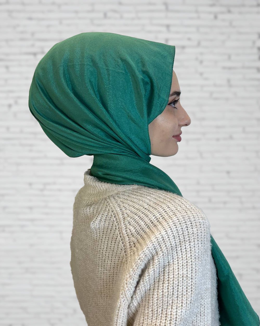 Harem Scarf Brisa Voile Shawl 00816 GREEN
