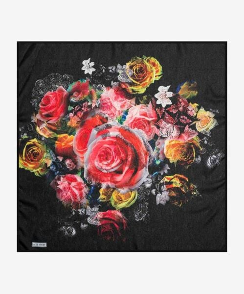 Aker Sport Latest Season Rayon Scarf 6715769 BLACK