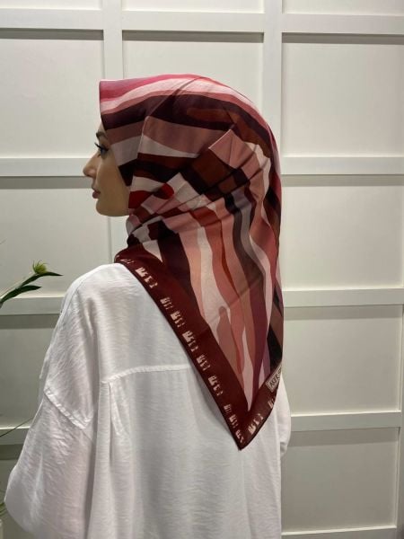 Aker Sport Wooltouch Wool Look Latest Season Scarf 6776223 Claret Red