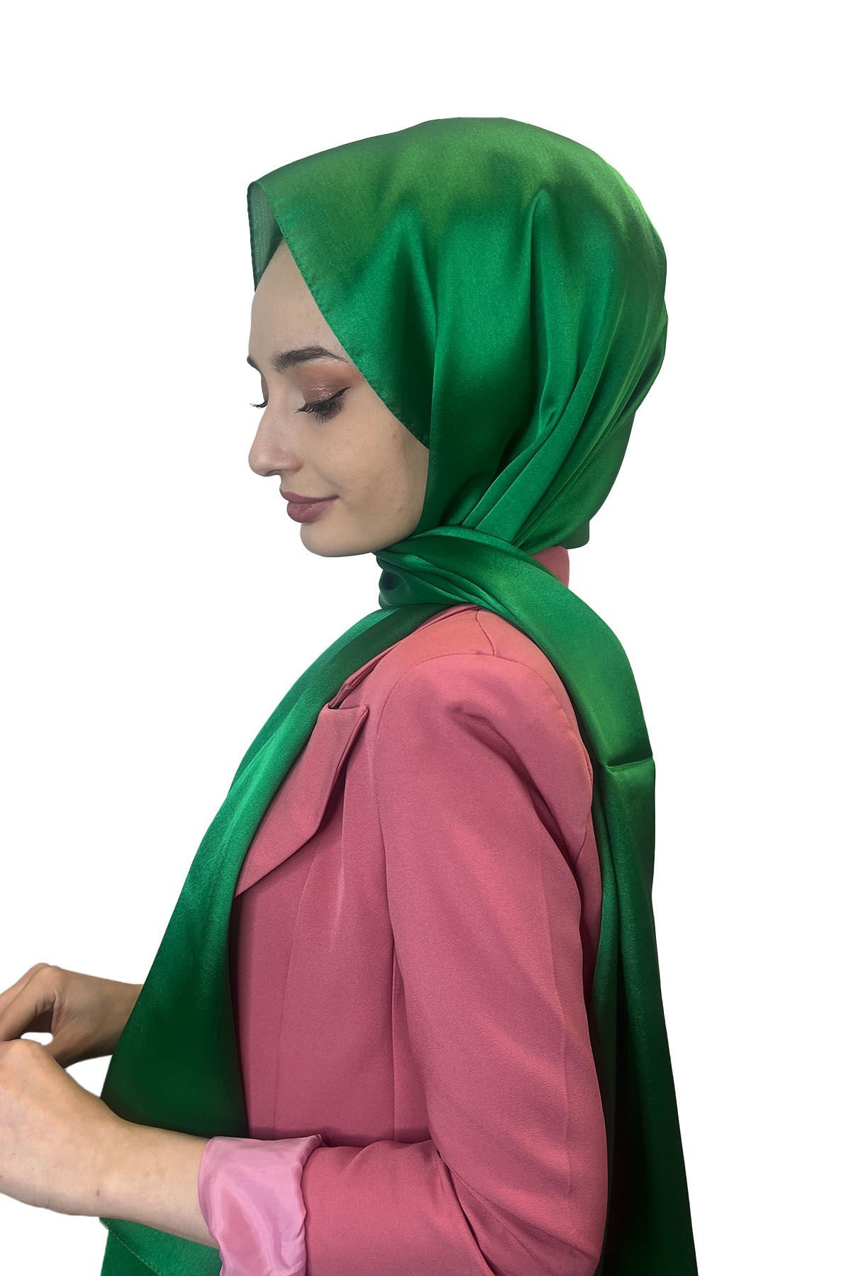 Madame Polo Janjan, Chiffon Shawl with Janjan 00823 BENETTON