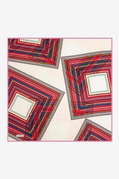 Aker Sport Angel Series Summer Patterned Scarf 7806 POWDER