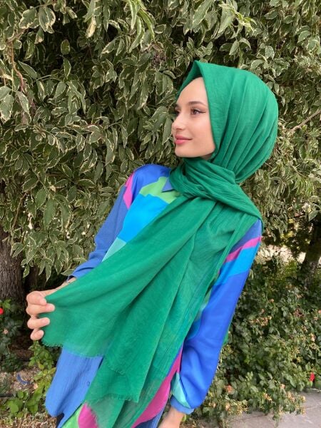 Arwella 100% Cotton Dubai Shawl 00606 BENETTON