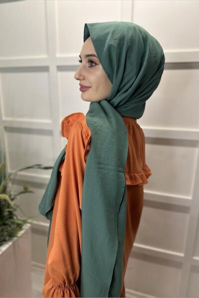 Pamuk Cazz Şal - Kadın Tesettür Şal ÇAM