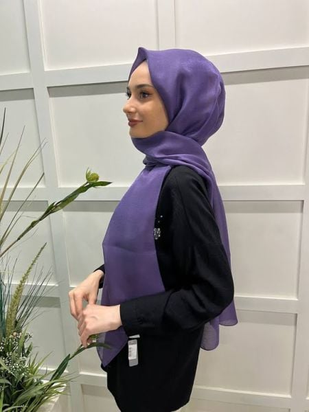 Siyane Scarf Diamond Evening Dress Wedding Shawl 00790 PURPLE