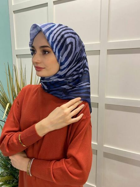 Aker Sport Wooltouch Wool Look Latest Season Scarf 7651223 BLUE