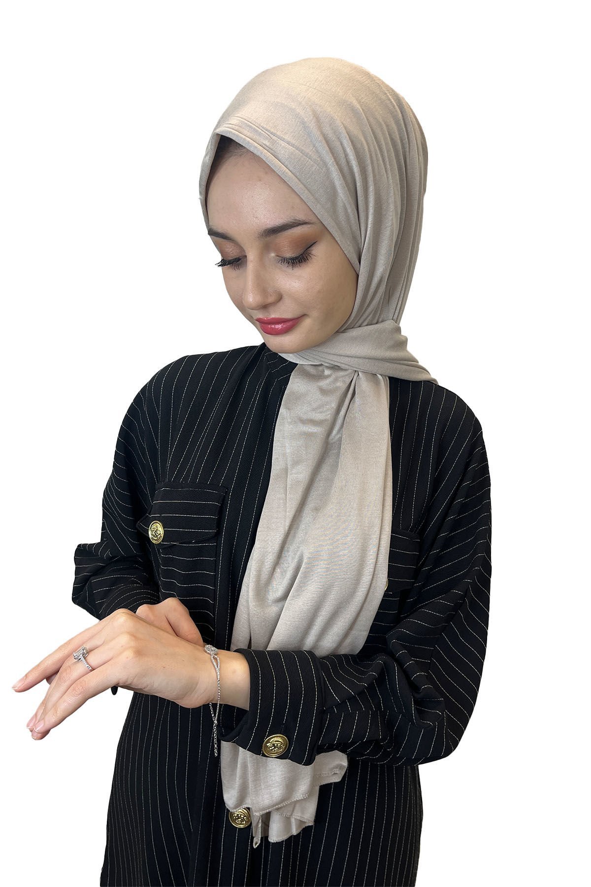 Shecarf Dikişli Penye Şal, Yüksek Gramaj, Özel Üretim, 4 Mevsim 00991 TAŞ