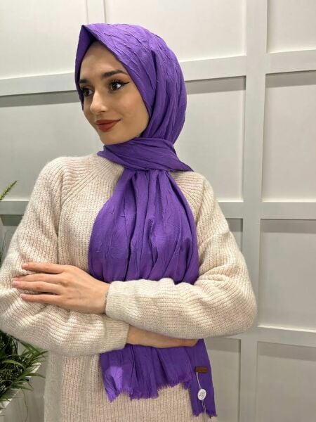 Loryan Scarf Viva Crush Cotton Shawl 00380 VERY