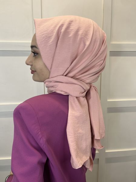 Cotton Jazz Shawl, Lilac Scarf Single Color Jazz Shawl 1001 POWDER PINK