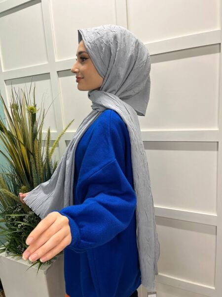 Loryan Scarf Viva Crush Cotton Shawl 00380 MARBLE