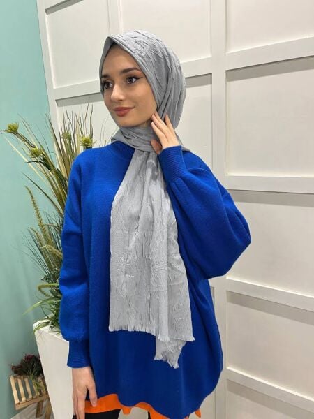 Loryan Scarf Viva Crush Cotton Shawl 00380 MARBLE