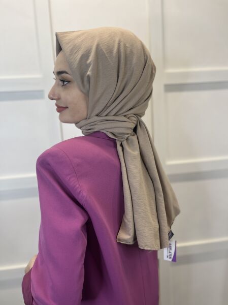 Cotton Jazz Shawl, Lilac Scarf Single Color Jazz Shawl 1001 MUSTARD