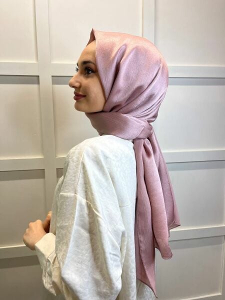 Madame Polo Janjan, Chiffon Shawl with Janjan 00823 POWDER
