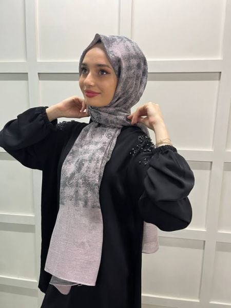 Pyramid Henna, Evening Dress Shawl for Weddings and Special Occasions 00797 DARK POWDER
