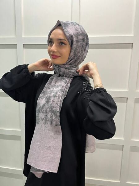 Pyramid Henna, Evening Dress Shawl for Weddings and Special Occasions 00797 DARK POWDER