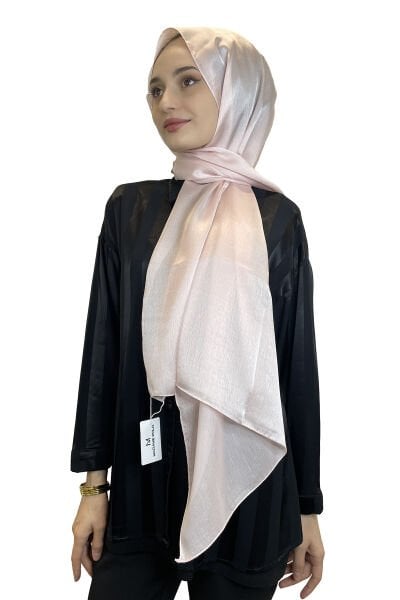 Madame Polo Janjan, Janjanlı Şifon Şal 00823 ŞEKER PEMBE