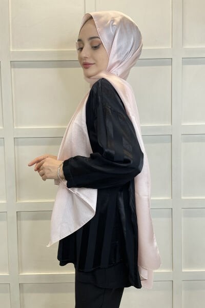 Madame Polo Janjan, Janjanli Chiffon Shawl 00823 CANDY PINK