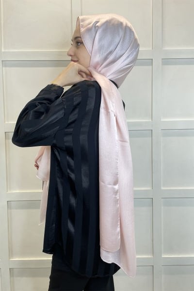 Madame Polo Janjan, Janjanli Chiffon Shawl 00823 CANDY PINK