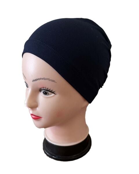 Lycra Snap-on Easy Use Laceless Bonnet DARK BLUE