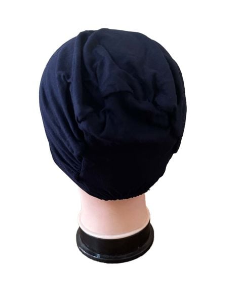 Lycra Snap-on Easy Use Laceless Bonnet DARK BLUE