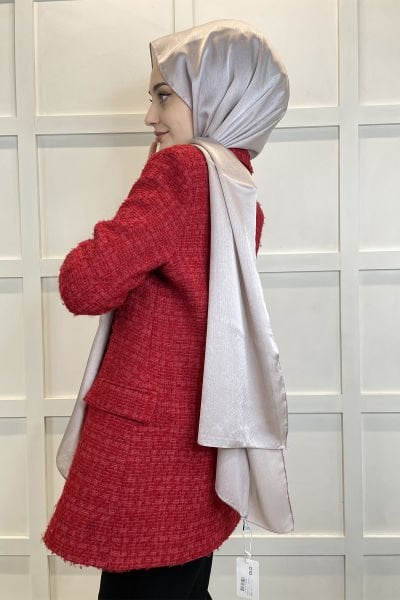 Madame Polo Janjan, Janjanli Chiffon Shawl 00823 LIGHT LATTE
