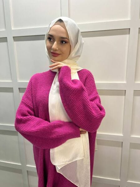 Kroren By Armanda Janjan, Janjan Chiffon Shawl İEKR7301 ECRU