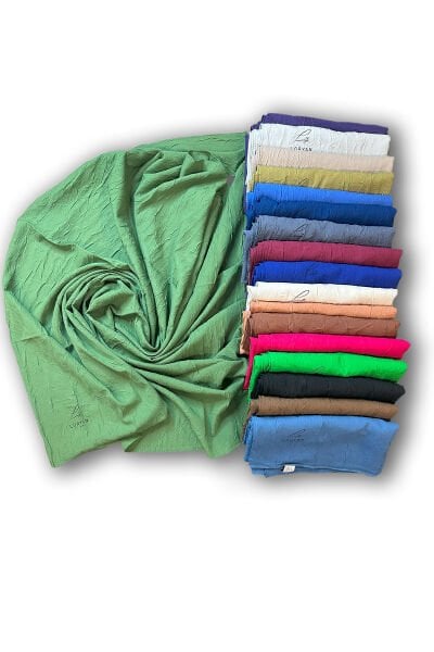 Loryan Scarf Square Bamboo Kraş Viva Scarf 00832 KHAKI