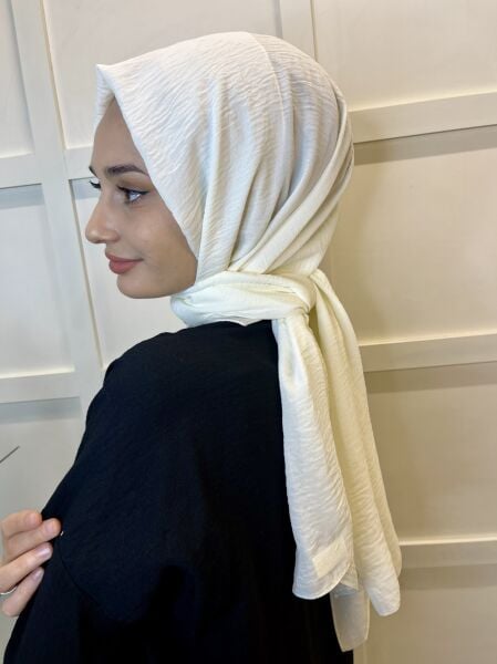 Comfortable Wrinkle-Free Cazz Shawl, Soft, Durable Easy Shawl 01000 ECRU