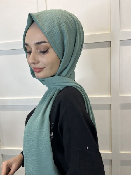 Comfortable Wrinkle-Free Cazz Shawl, Soft, Durable Easy Shawl 01000 MİNT