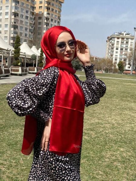 Cardion Janjan Evening Dress, Janjan Chiffon Shawl 00439 RED